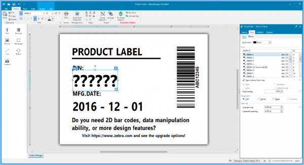 Software Zebra Designer PRO 3